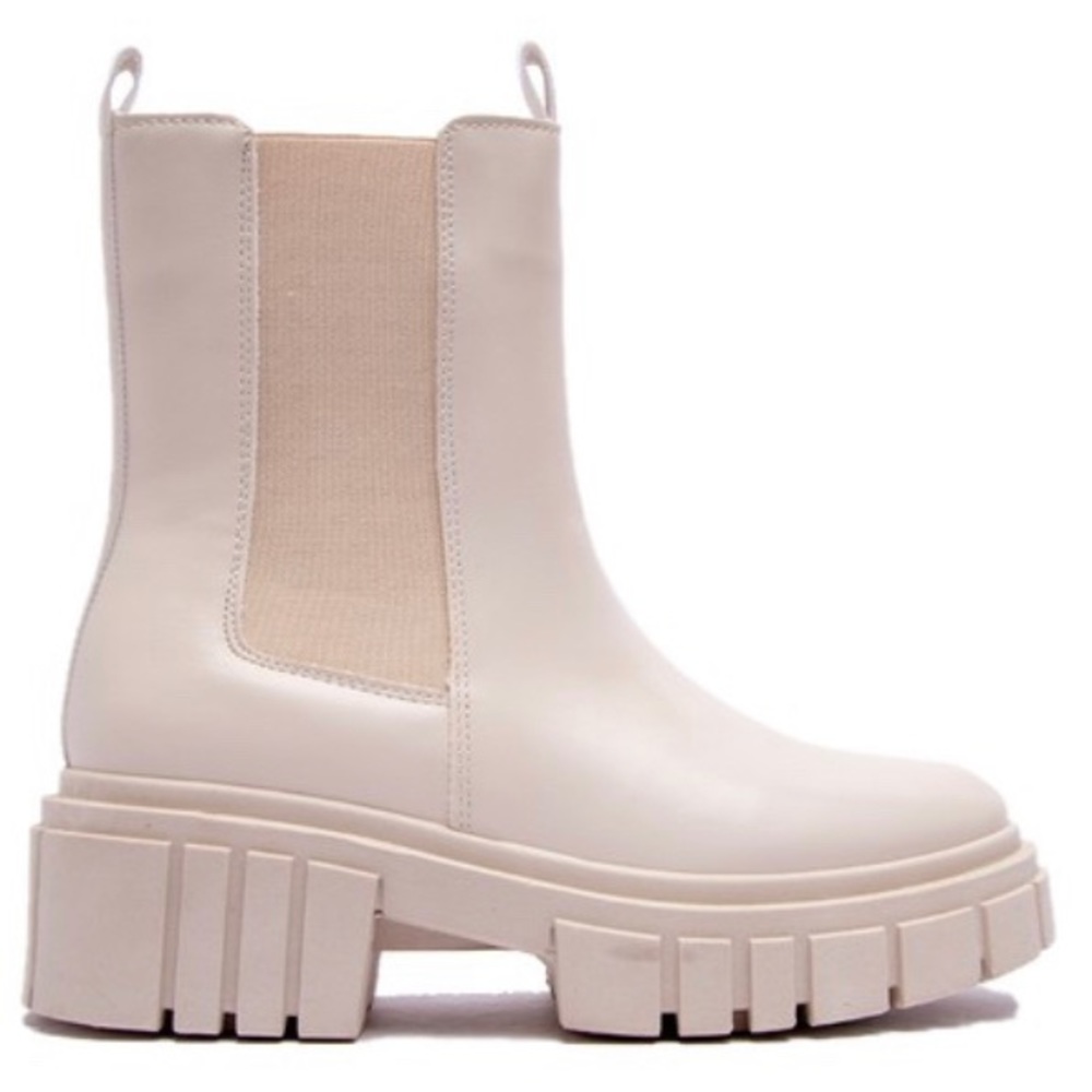 Beige Booties - NIB